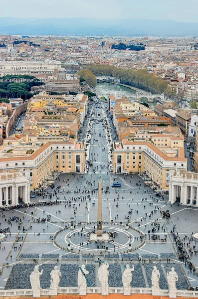 cityscape of vatican city square