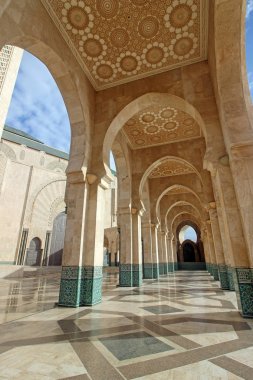 Hassan Ii cami Casablanca'de mimari
