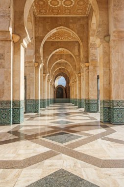 Hassan Ii cami Casablanca'de mimari