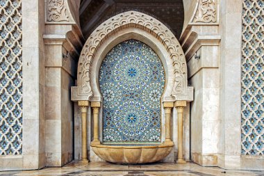 Hassan Ii cami Casablanca'de mimari