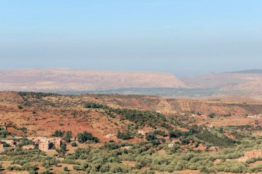 Ilık Fas'taki çöl 