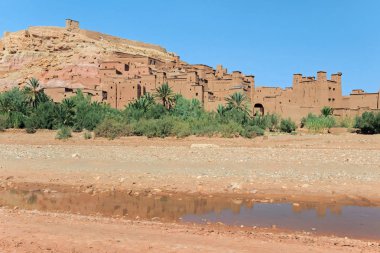 AIT-Ben-Haddou Köyü'nde eski binalar