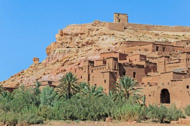 AIT-Ben-Haddou Köyü'nde eski binalar