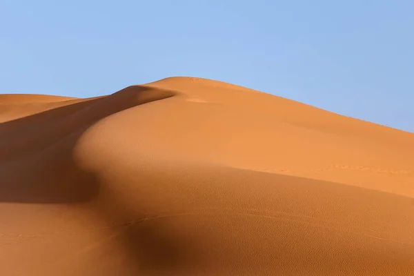 Duna Areia Dourada Deserto Saara — Fotografia de Stock