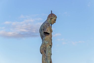 Pompeii İtalya'da heykel