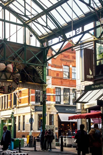 Oude Architectuur Borough Market Londen — Stockfoto