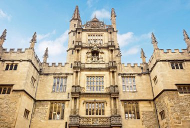 Oxford 'daki Bodleian Kütüphanesi binasının dışı. 