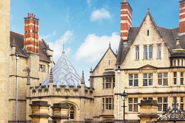 Exteriér Budovy Hertford College Oxfordu — Stock fotografie