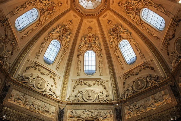 Interieur Met Plafond Natuurhistorisch Museum Wenen — Stockfoto