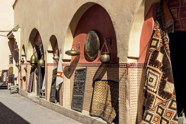 Mão Decoração Artesanal Lembrança Mercado Morocco — Fotografia de Stock