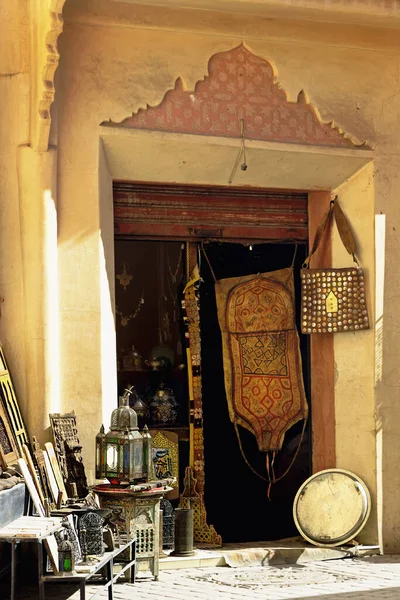 Mão Decoração Artesanal Lembrança Mercado Morocco — Fotografia de Stock