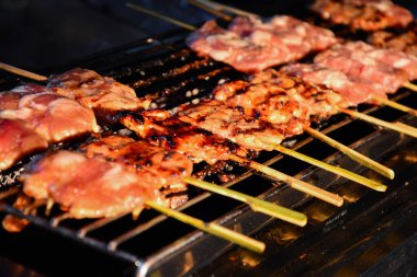 kavrulmuş domuz eti