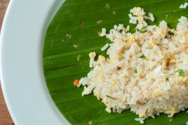 kızarmış pilav Yengeç