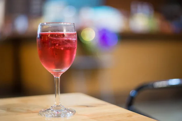 Wine in a glass — Stock Photo, Image
