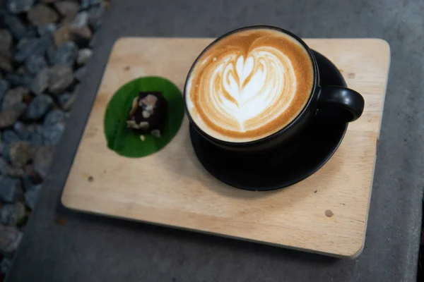 Cafe latte. — Stok fotoğraf