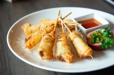 Uzun ömürlü Erişteli Kızarmış Karides