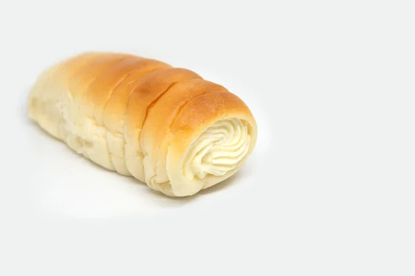 빵 박제 우유 크림 — 스톡 사진