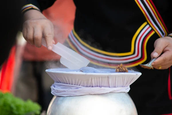 Albóndigas de arroz al vapor — Foto de Stock