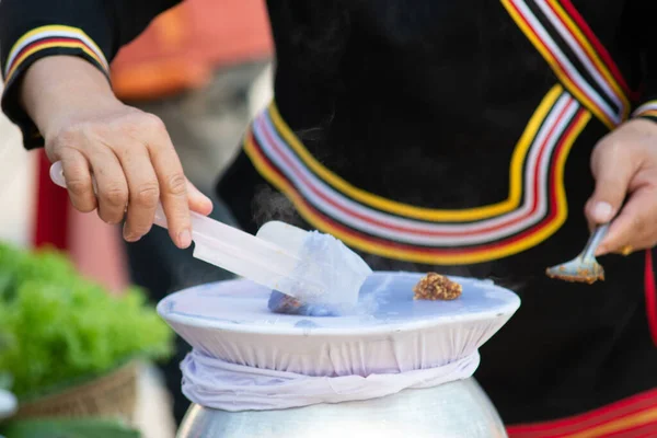 Boulettes de riz cuites à la vapeur — Photo