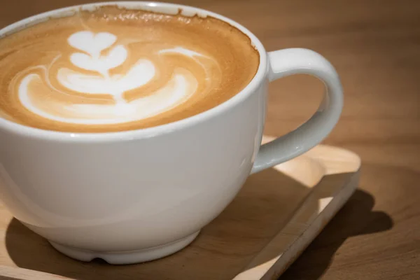 Καφές Latte τέχνες — Φωτογραφία Αρχείου