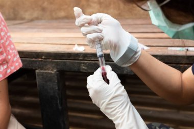 Kaplanlardan kan koleksiyonu