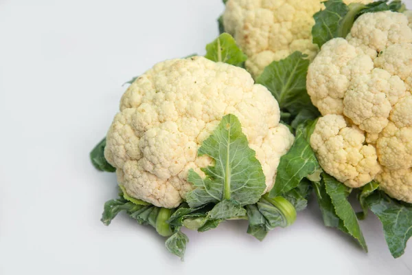 Cauliflower Plant Cruciferous Family Well Broccoli Cabbage — Stock Photo, Image