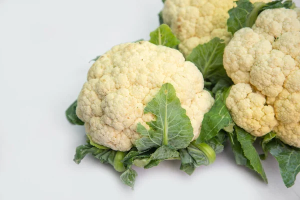 Couve Flor Uma Planta Família Cruciferous Bem Como Brócolis Repolho — Fotografia de Stock