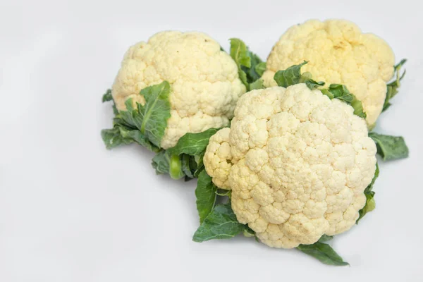 Couve Flor Uma Planta Família Cruciferous Bem Como Brócolis Repolho — Fotografia de Stock