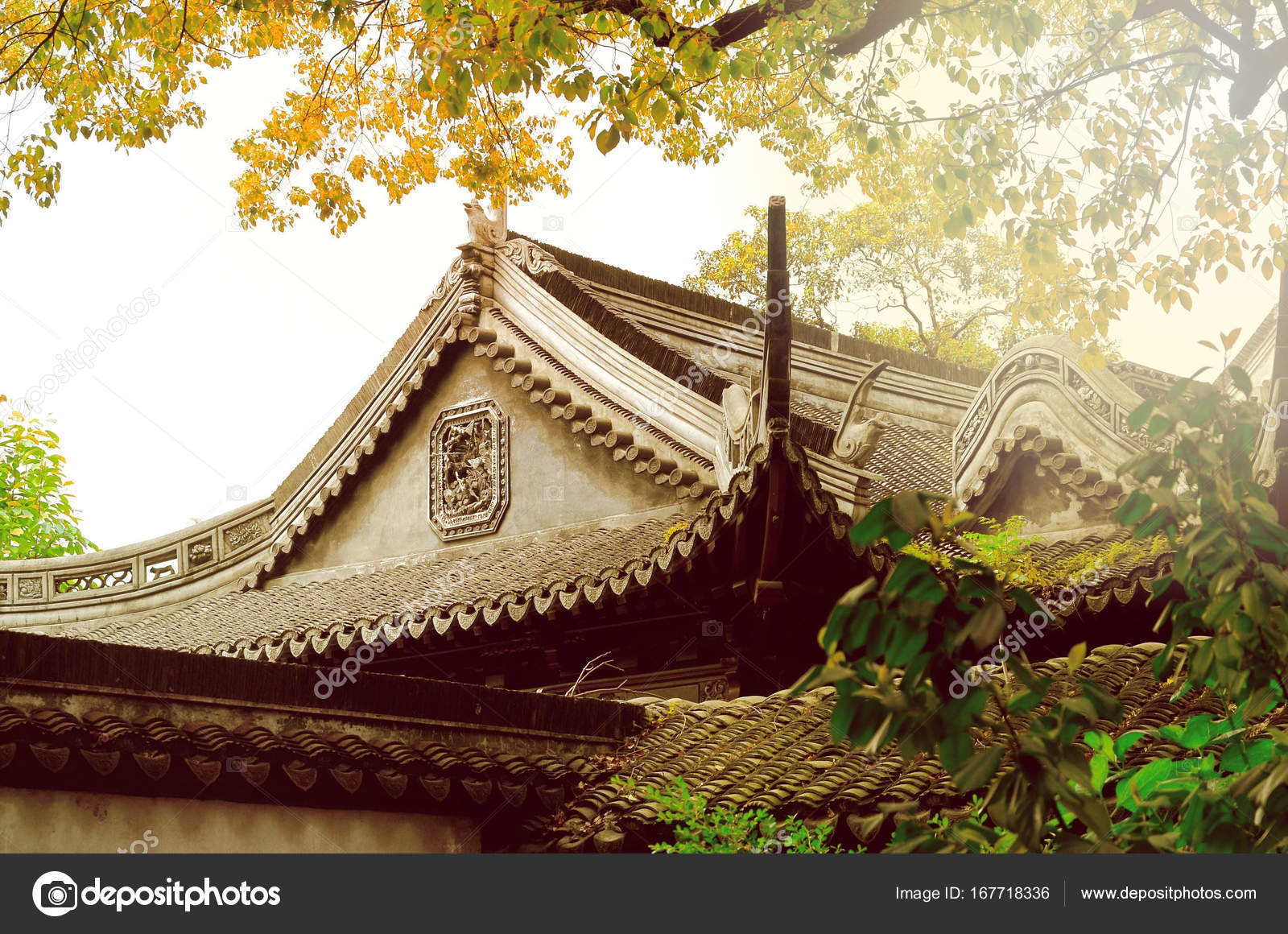traditional chinese roof architecture