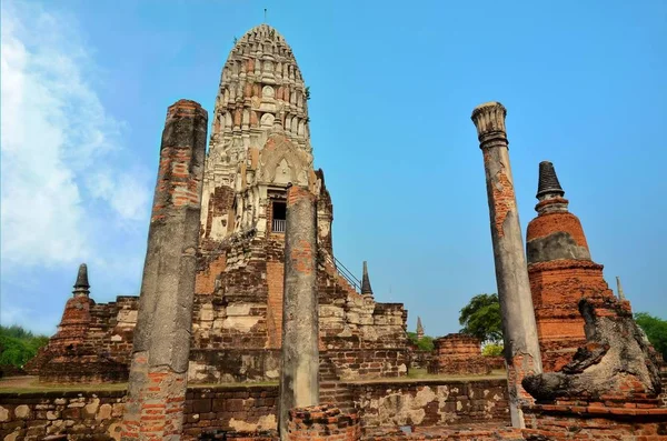 Monuments and ruins of Ayutthaya — Stock Fotó
