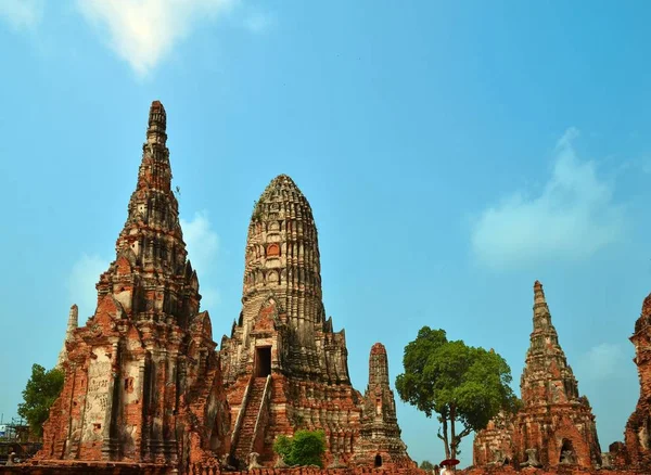 Monumentos e ruínas de Ayutthaya — Fotografia de Stock