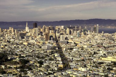 İkiz Tepeler san francisco şehir manzarası