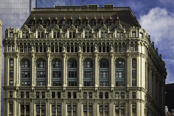Manhattan Edificio Storico Fasade Primo Piano — Foto Stock