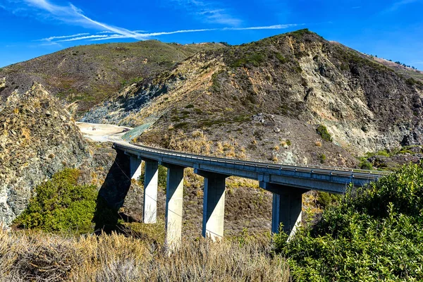 High bridge on Pacific Coast Highway in Big Sur, California