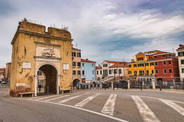 Chioggia Itálie Říjen 2019 Staré Ulice Města Chioggia Benátsku — Stock fotografie