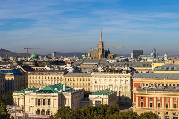 Відень Австрія Жовтень 2019 Віденський Історичний Центр Даху — стокове фото