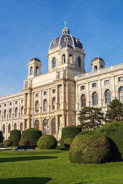 Vídeň Rakousko Říjen 2019 Stará Historická Budova Přírodovědeckého Muzea Vídni — Stock fotografie