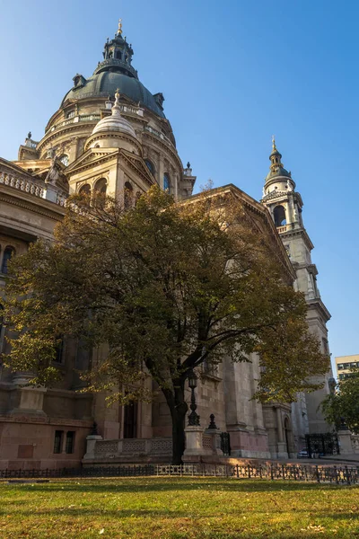 Stephen Basilica Slavná Historická Budova Budapešti Maďarsko — Stock fotografie