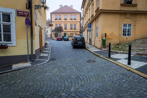 Πράγα Τσεχία Οκτώβριος 2019 Παλιοί Δρόμοι Του Ιστορικού Κέντρου Της — Φωτογραφία Αρχείου