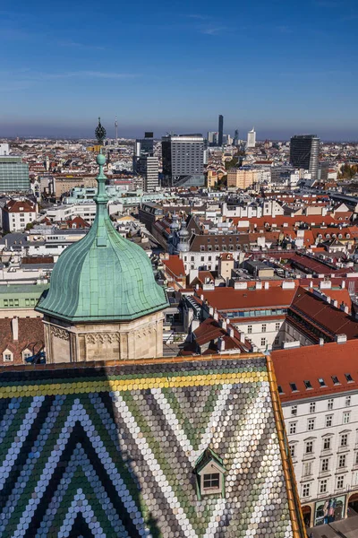 Vienna Austria October 2019 Rooftop View Vienna Historical Center Stephen — 스톡 사진