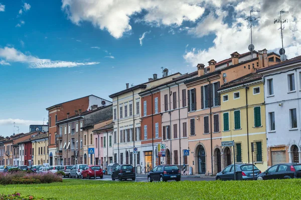 Ravenna Itálie Říjen 2019 Stará Ulice Historickém Centru Ravenny — Stock fotografie