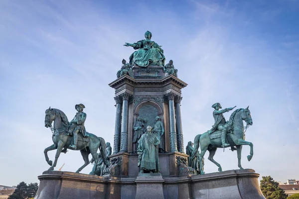 Památník Marie Terezie Historickém Centru Vídně Rakousko — Stock fotografie