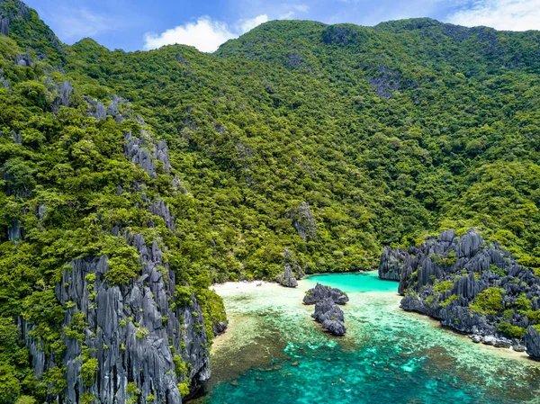 ぢマヴィック ドローン絵 Elnido 島ホッピング ツアー — ストック写真