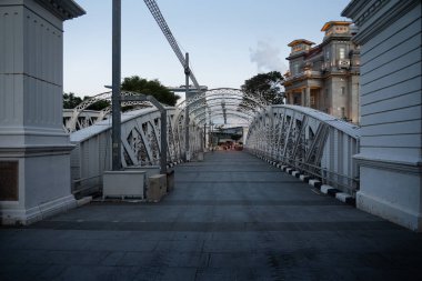 Hollanda 'nın başkentindeki köprü.