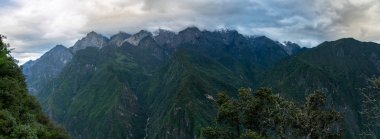 Tiger leaping Gorge in Changsheng China Himalayan mountains
