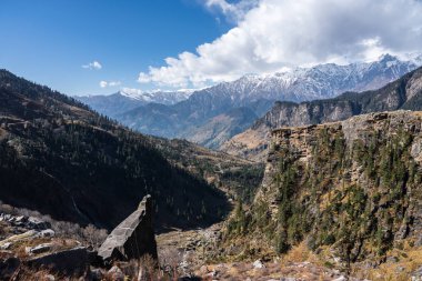 amazing view of Himalayan mountains in Yunnan, China