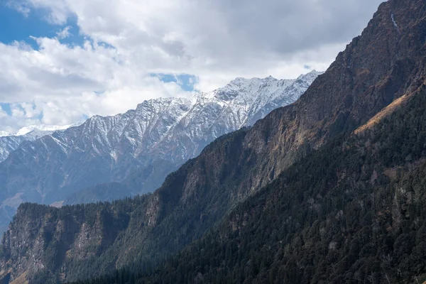 Incredibile Vista Sulle Montagne Dell Himalaya Indiano Manali Rohtang Pass — Foto Stock