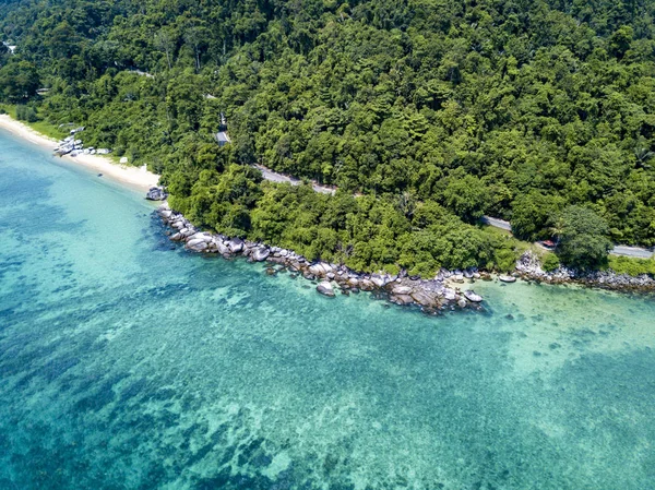 Hermosa Playa Tropical Isla Tailandia — Foto de Stock