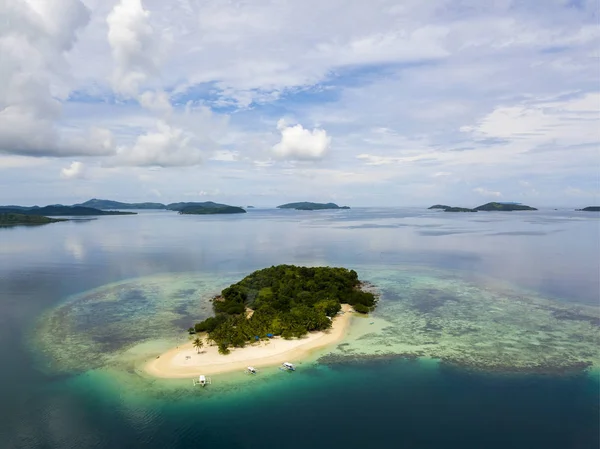 Fantastiskt Landskap Guyam Island Siargao Filippinerna — Stockfoto