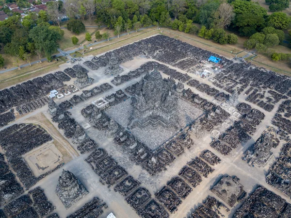 Prambanan Alte Hinduistische Tempelanlage Einer Speziellen Region Von Yogyakarta Indonesien — Stockfoto